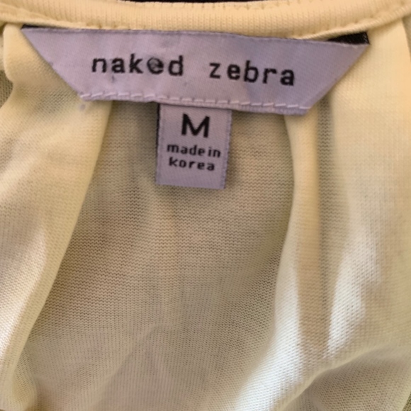 NWOT- Naked Zebra Super Soft Tank Top! - Picture 4 of 4